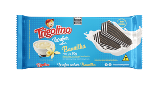 BISCOITO TRIGOLINO WAFER BAUNILHA 80G