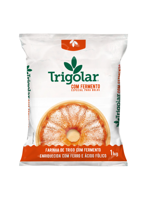 FARINHA DE TRIGO TRIGOLAR COM FERMENTO - 1KG