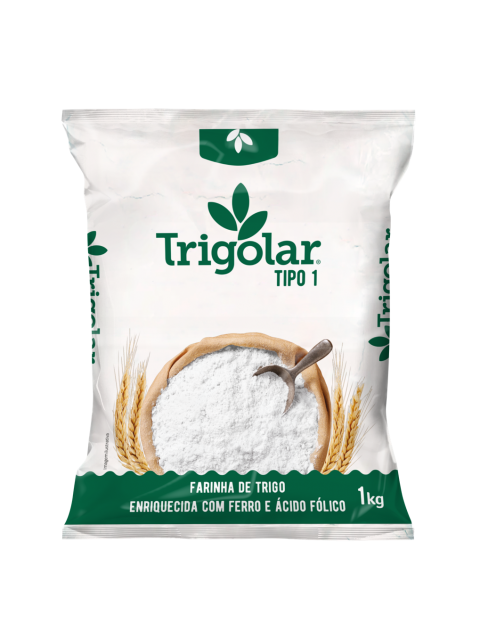 FARINHA DE TRIGO TRIGOLAR TIPO 1 - 1KG