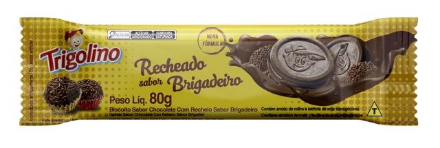 BISCOITO TRIGOLINO RECHEADO BRIGADEIRO 80G