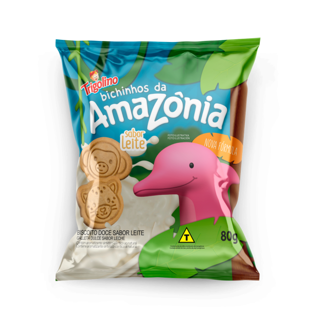 BICHINHOS DA AMAZÔNIA LEITE 80G