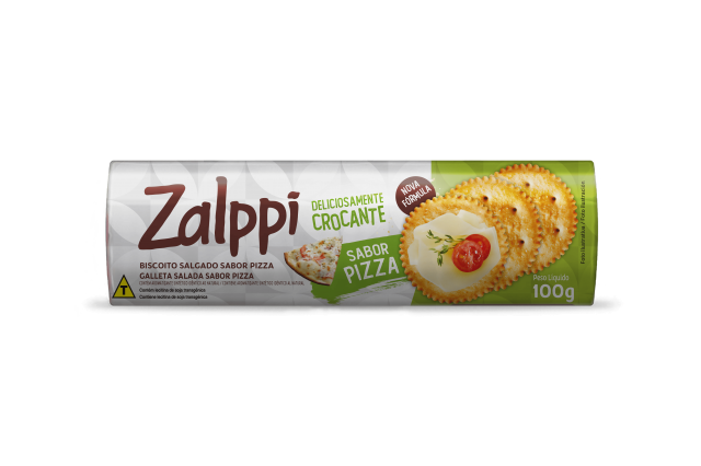 BISCOITO SALGADO ZALPPI PIZZA 100G