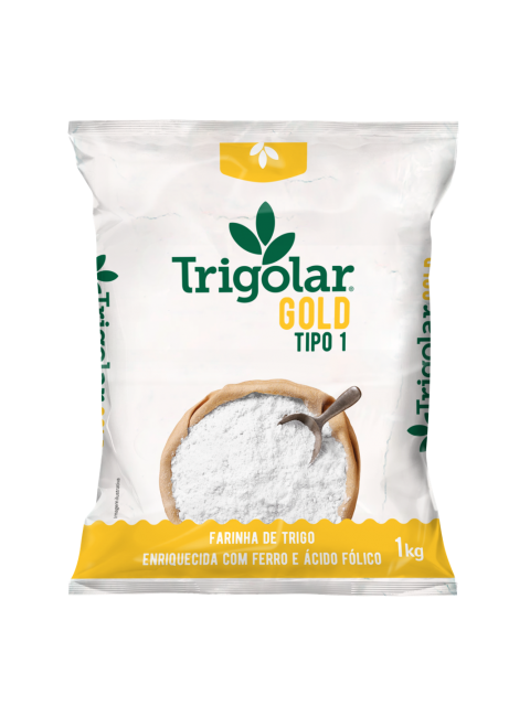 FARINHA DE TRIGO TRIGOLAR GOLD TIPO 1 - 1KG